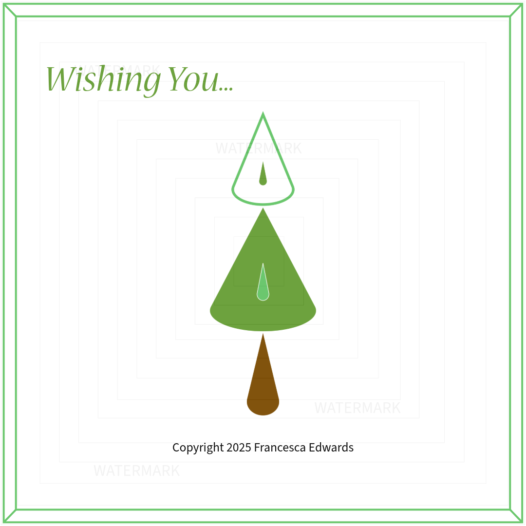Cards: C1 ‘Wishing You…’ Xmas Cards (For a limited time only!)