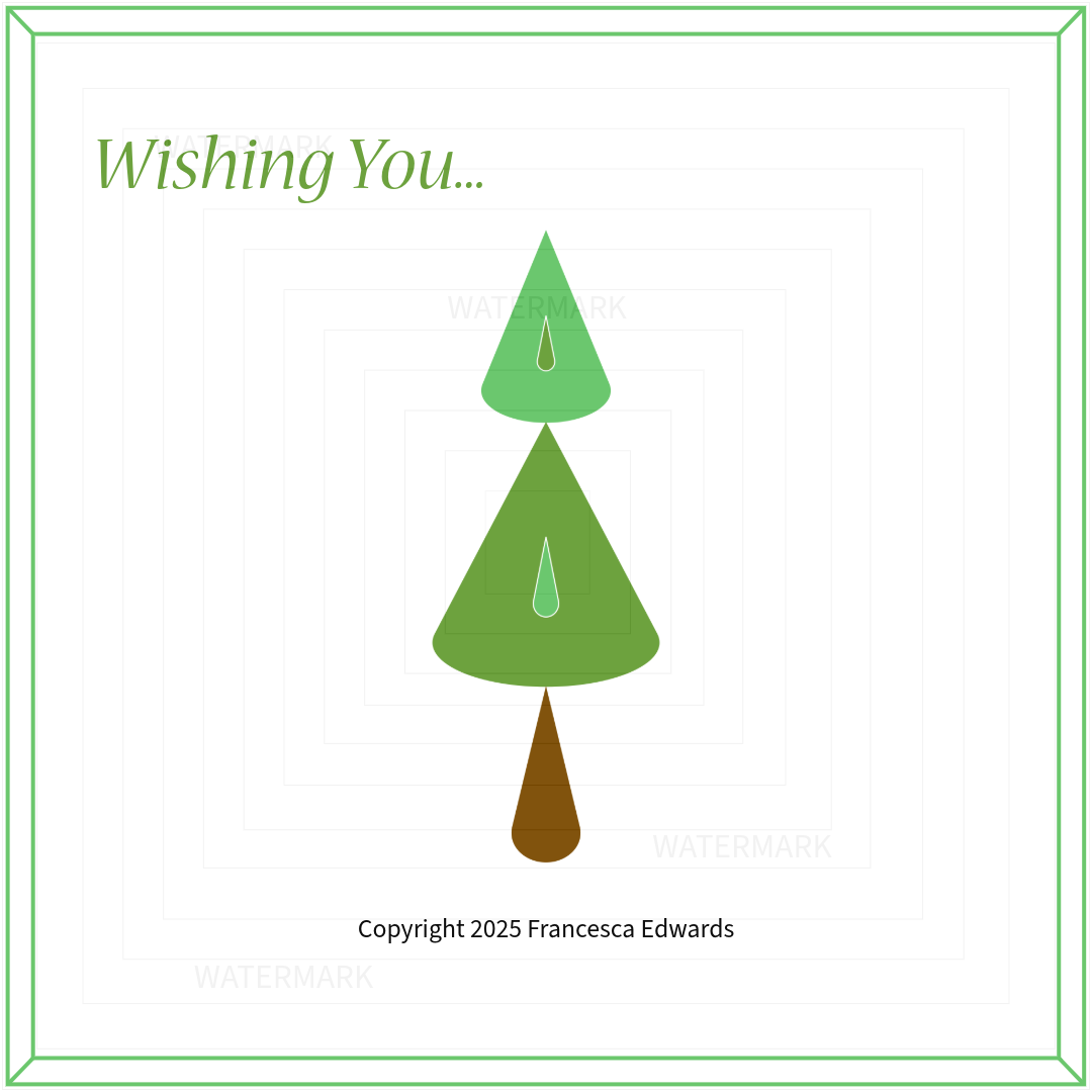 Cards: C1 ‘Wishing You…’ Xmas Cards (For a limited time only!)